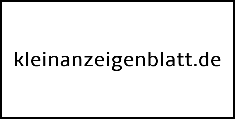 kleinanzeigenblatt.de