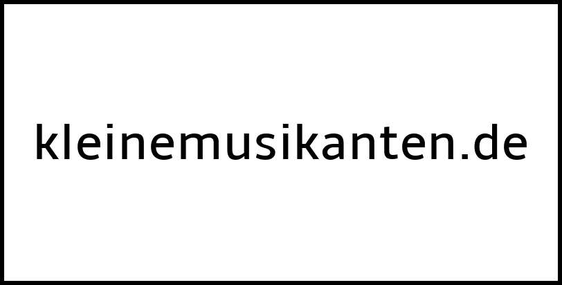 kleinemusikanten.de