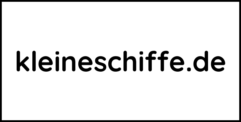 kleineschiffe.de