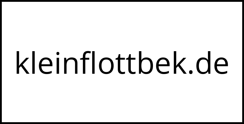 kleinflottbek.de