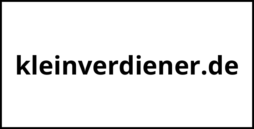 kleinverdiener.de