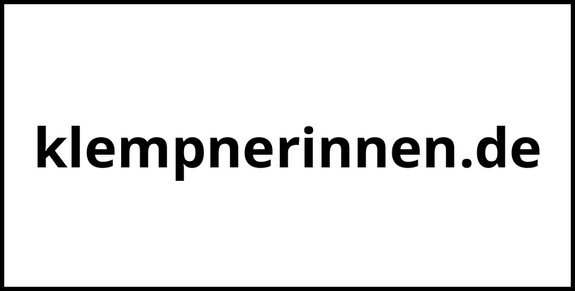 klempnerinnen.de