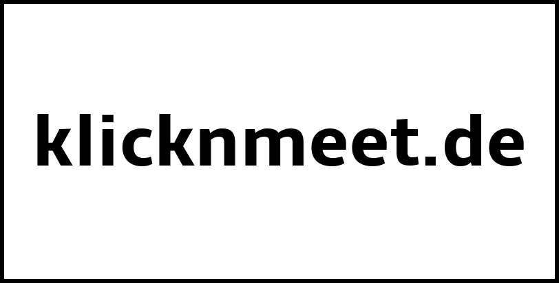 klicknmeet.de