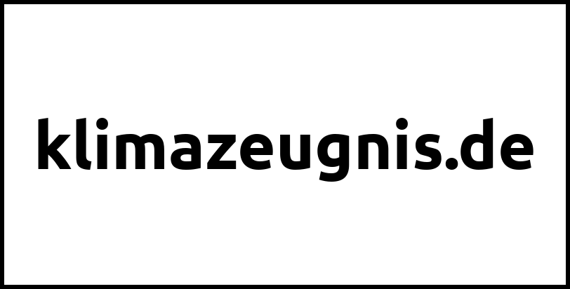 klimazeugnis.de