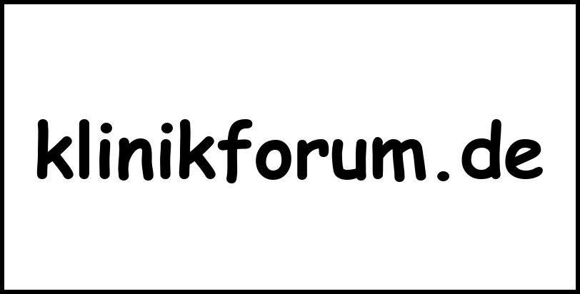 klinikforum.de