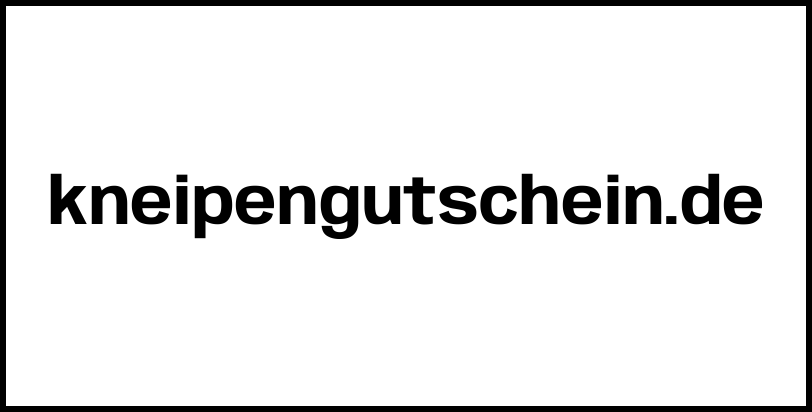 kneipengutschein.de