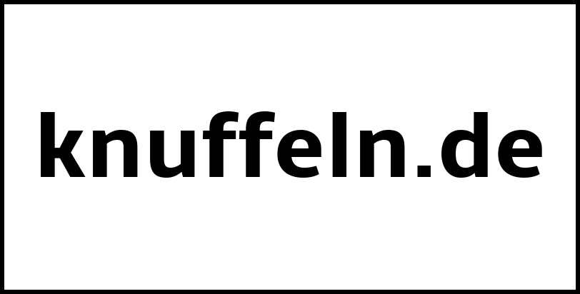 knuffeln.de