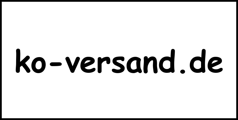 ko-versand.de