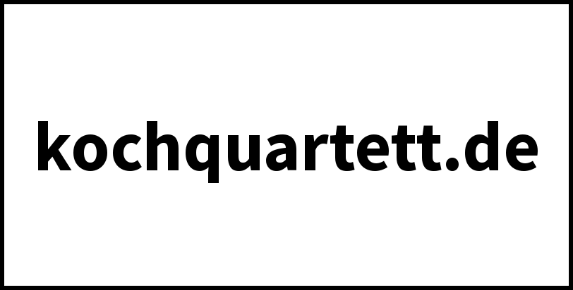 kochquartett.de