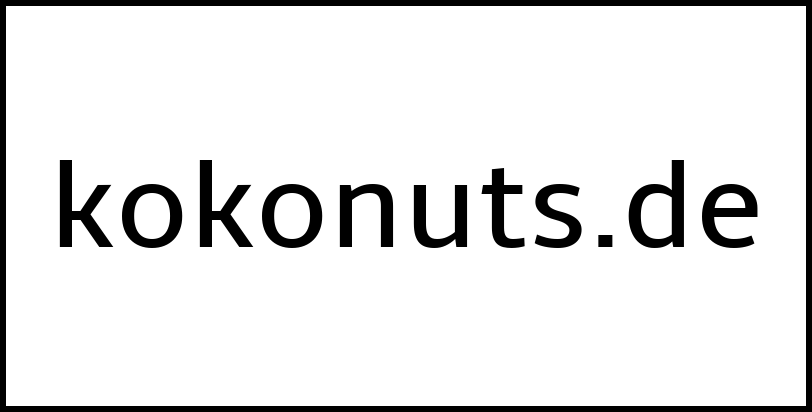 kokonuts.de