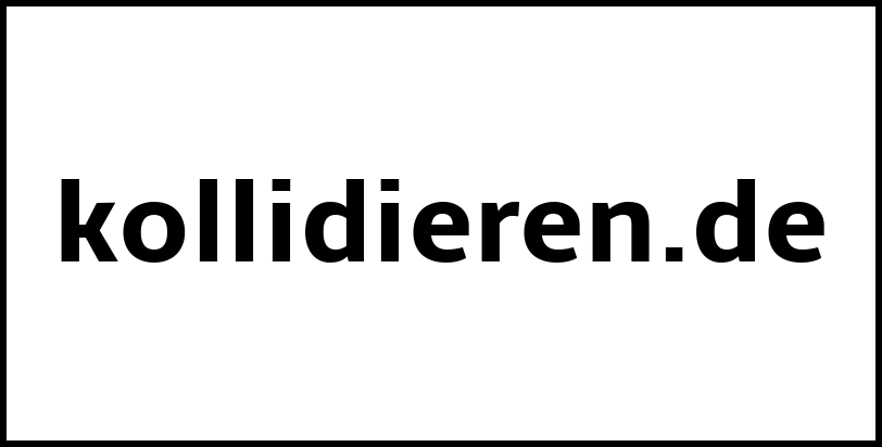 kollidieren.de