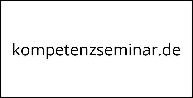 kompetenzseminar.de