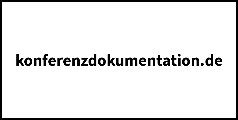 konferenzdokumentation.de