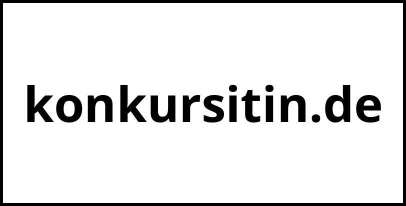 konkursitin.de