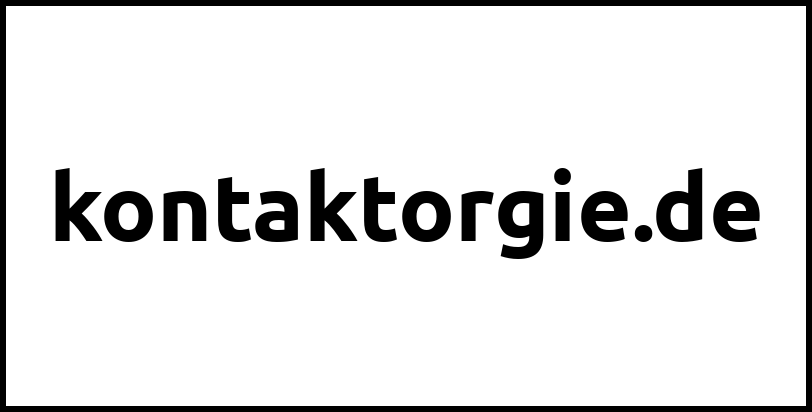 kontaktorgie.de