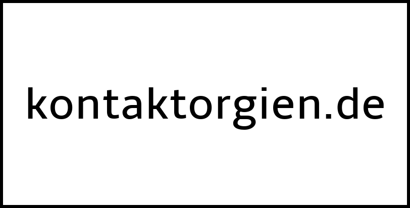 kontaktorgien.de