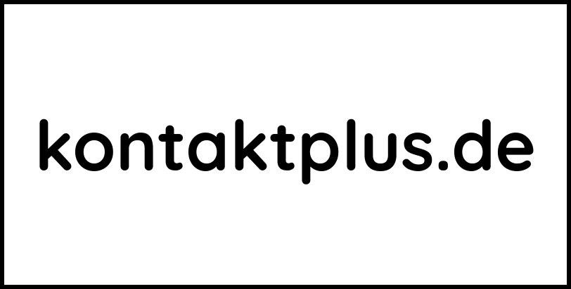 kontaktplus.de
