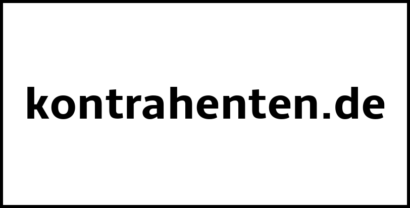 kontrahenten.de