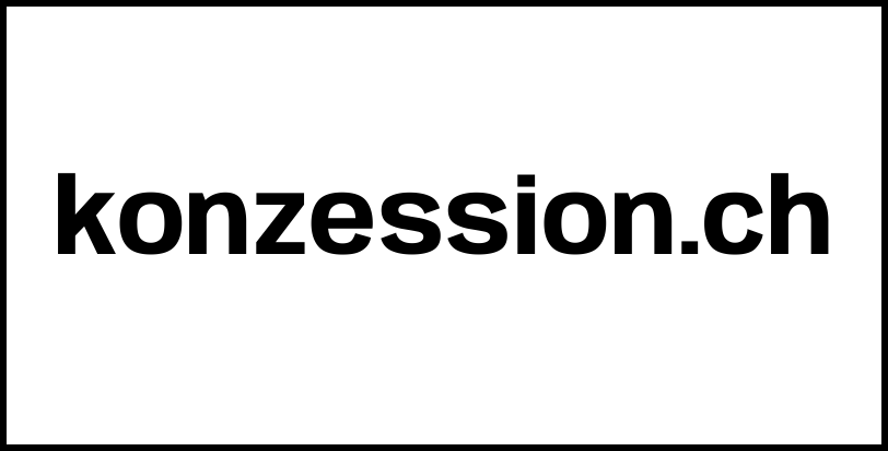 konzession.ch