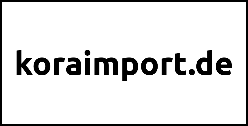 koraimport.de