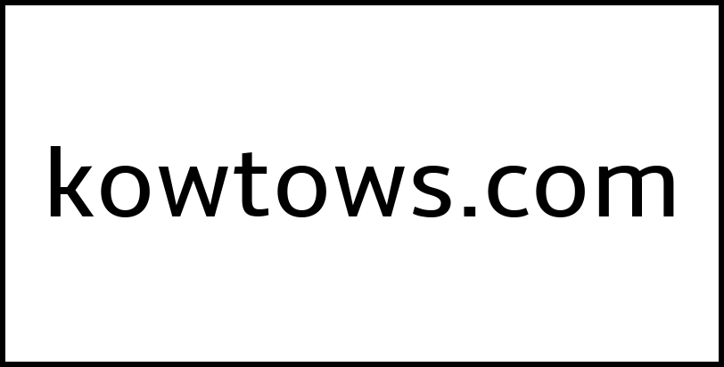 kowtows.com