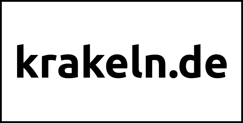krakeln.de