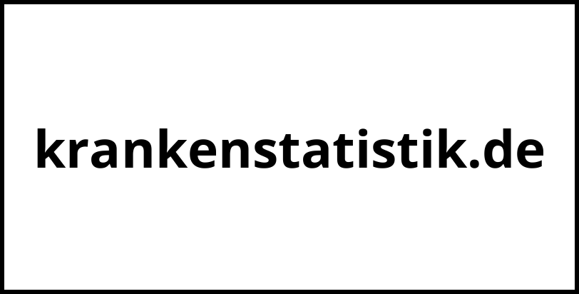 krankenstatistik.de