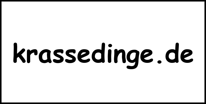 krassedinge.de