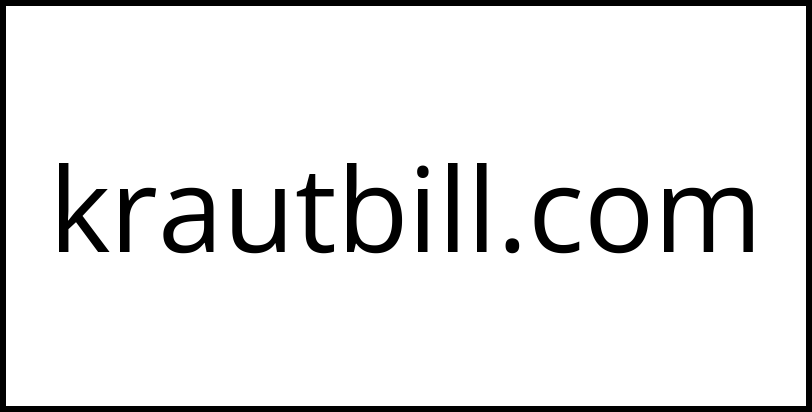krautbill.com