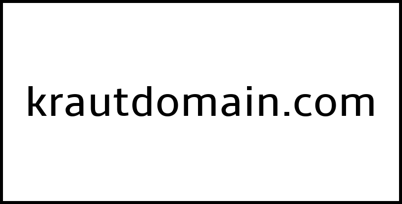 krautdomain.com