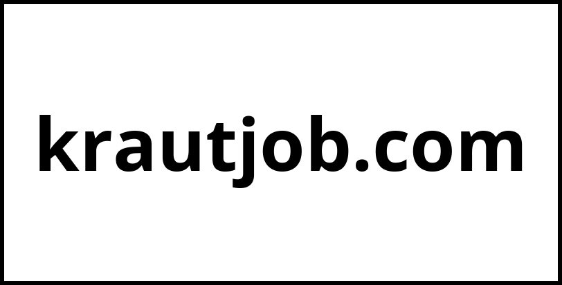 krautjob.com