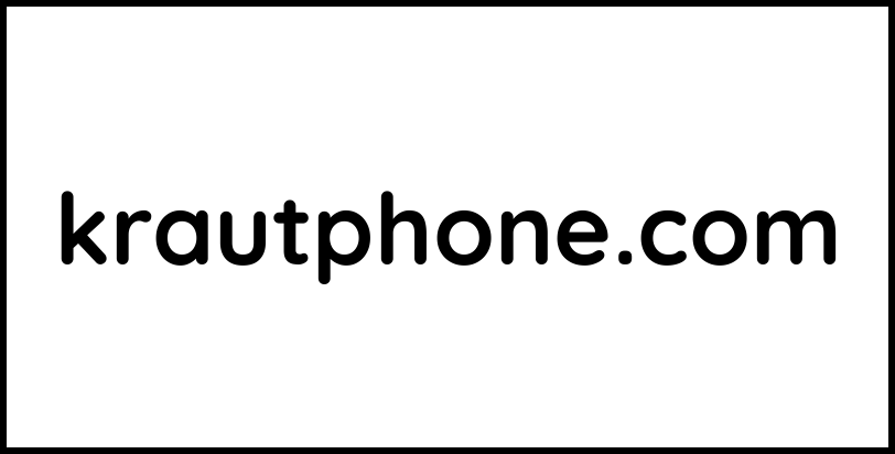krautphone.com