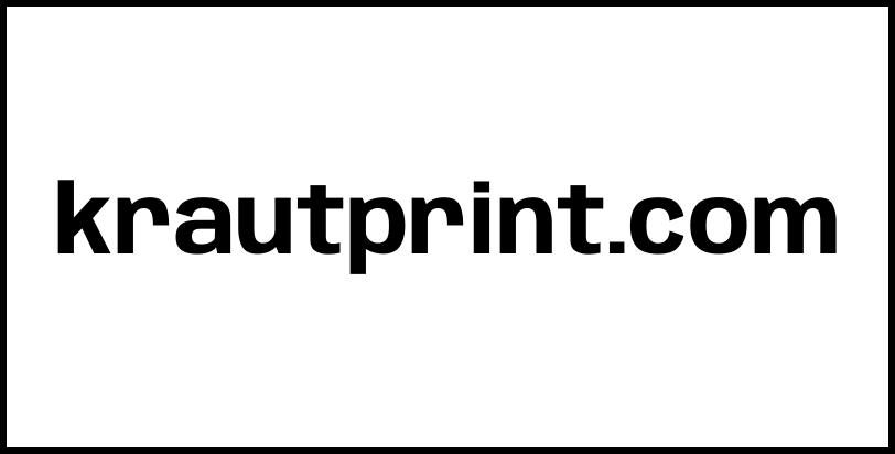 krautprint.com