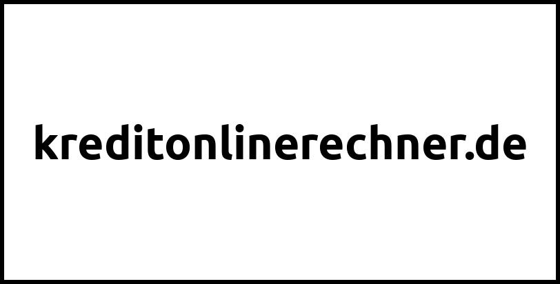 kreditonlinerechner.de