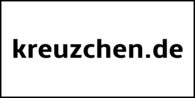 kreuzchen.de