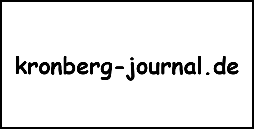 kronberg-journal.de