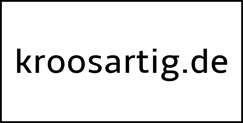 kroosartig.de