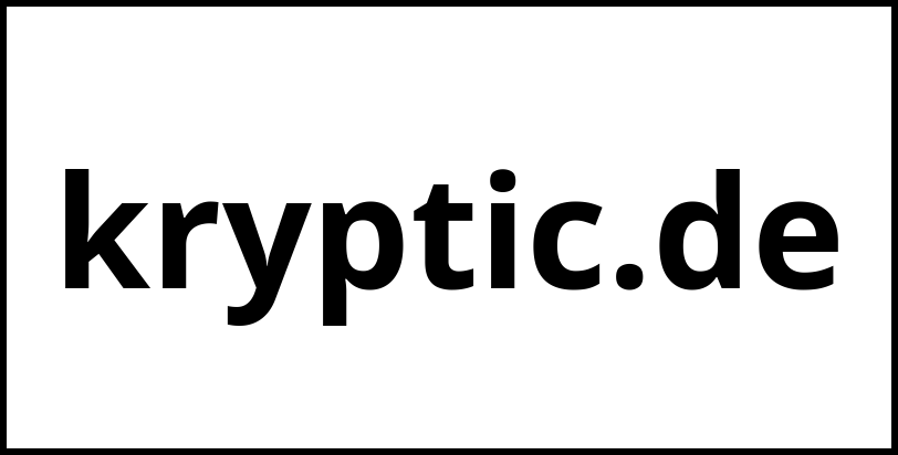 kryptic.de