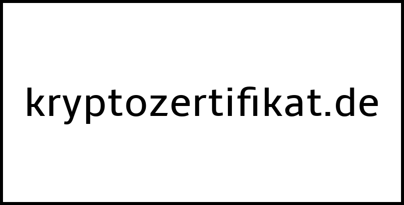 kryptozertifikat.de