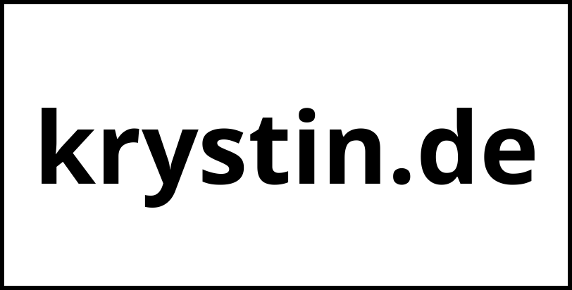 krystin.de