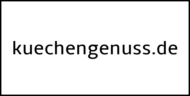 kuechengenuss.de