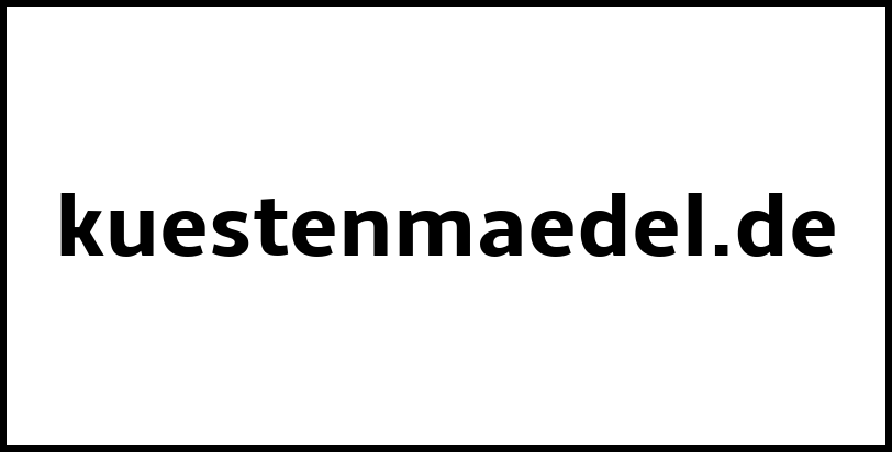 kuestenmaedel.de