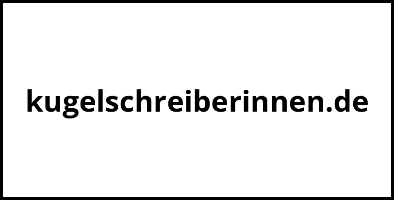 kugelschreiberinnen.de