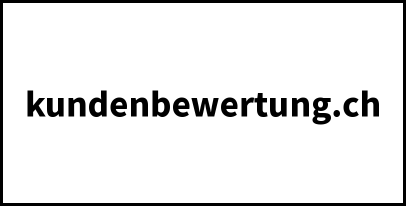 kundenbewertung.ch