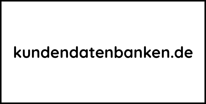 kundendatenbanken.de