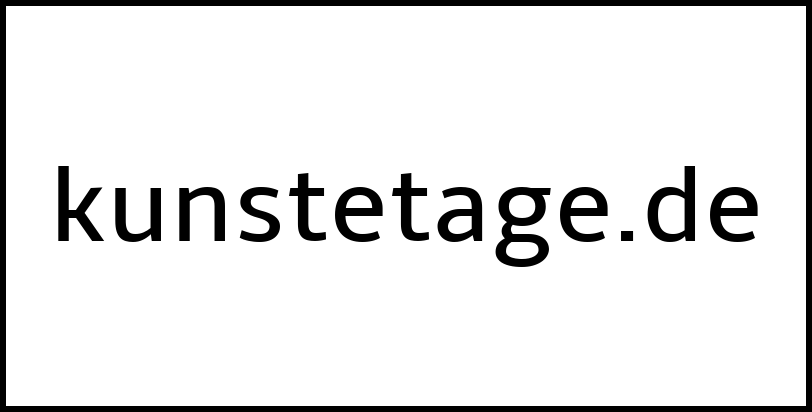kunstetage.de