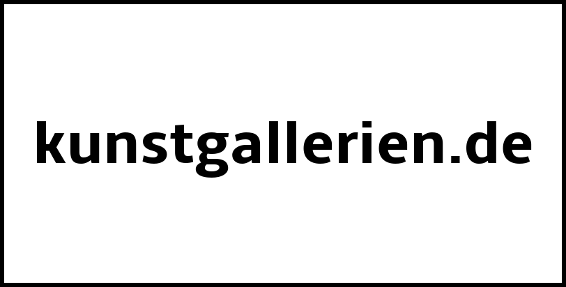 kunstgallerien.de
