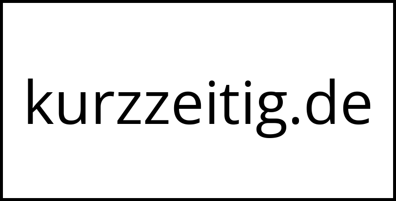 kurzzeitig.de