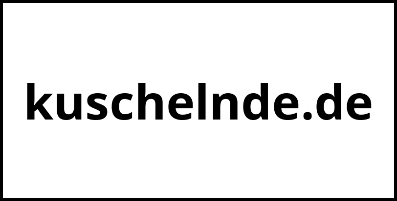 kuschelnde.de