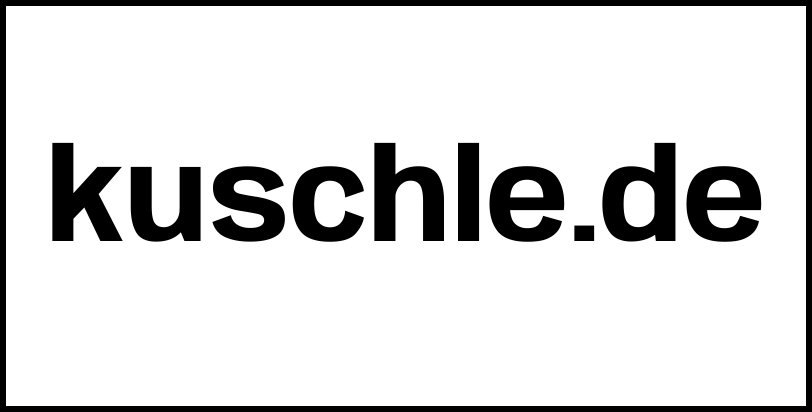 kuschle.de